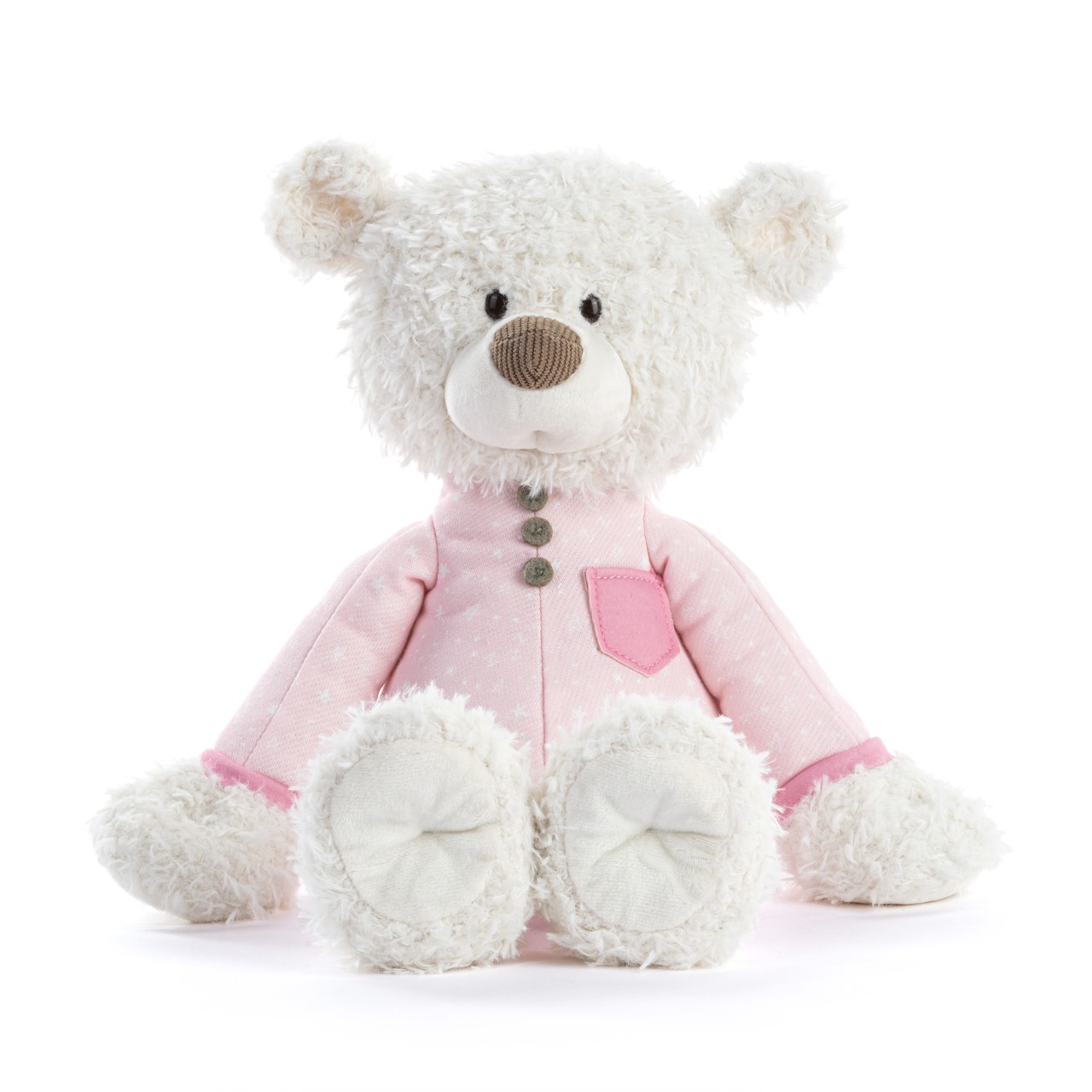 Sweet Dreams Pink PJ Bear - 14in thumbnail