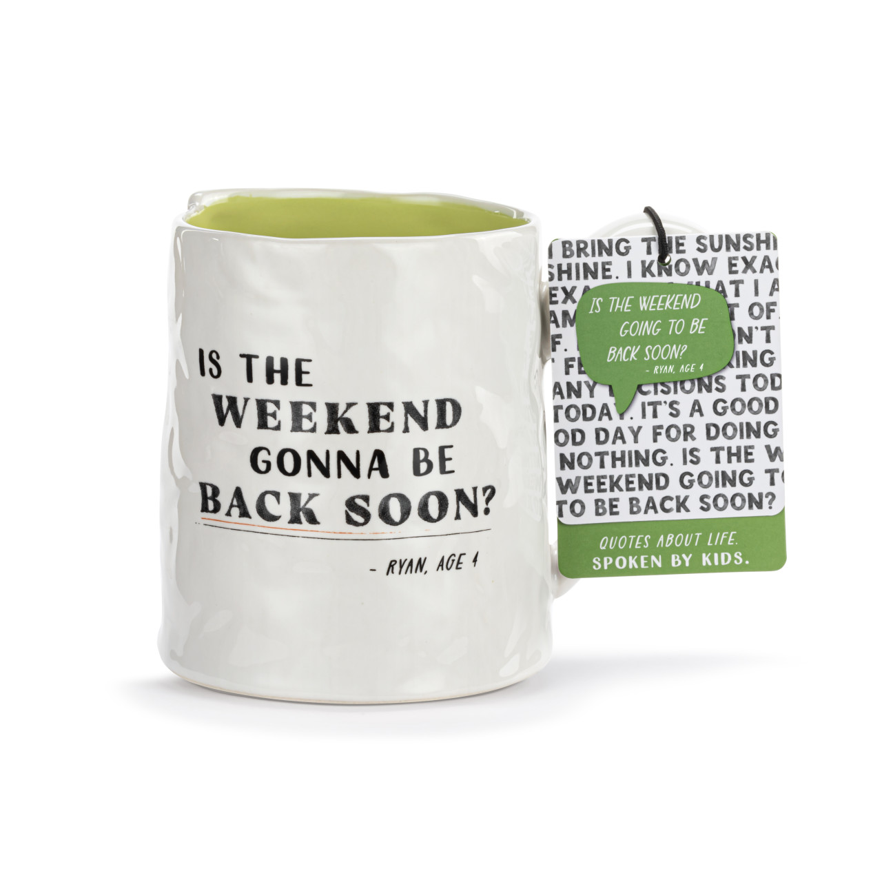 Live From Snack Time Weekend Back Soon Ceramic Notepaper Mug - 14oz thumbnail