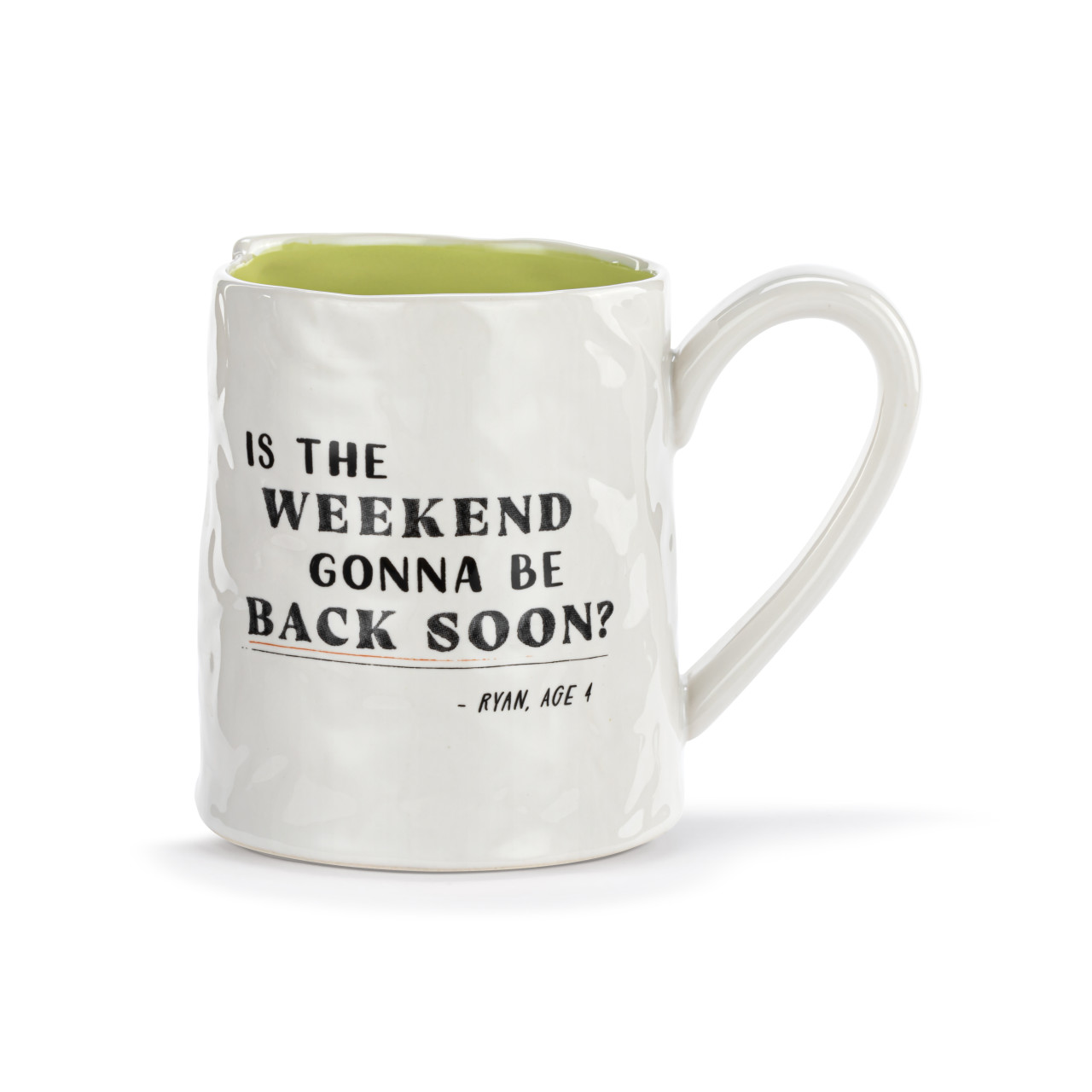 Live From Snack Time Weekend Back Soon Ceramic Notepaper Mug - 14oz thumbnail