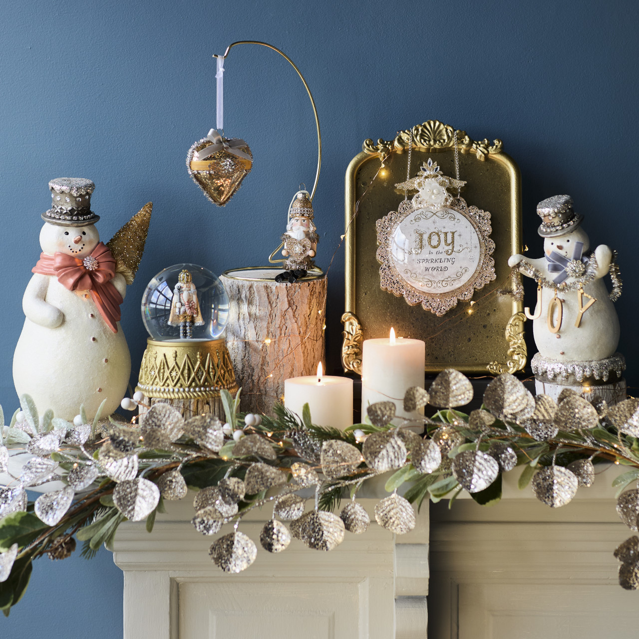 Sparkle and Joy Ornate Disc Ornaments 2 Assorted - 5x6in thumbnail