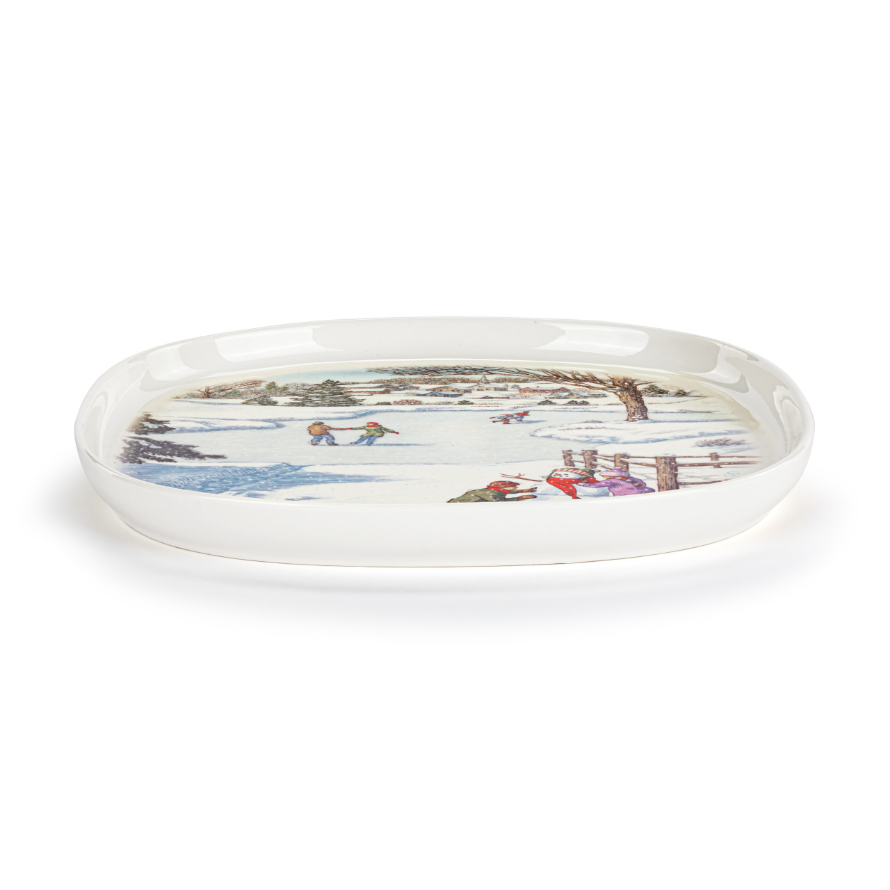 Winter Wonderland Ceramic Plate - 10in thumbnail