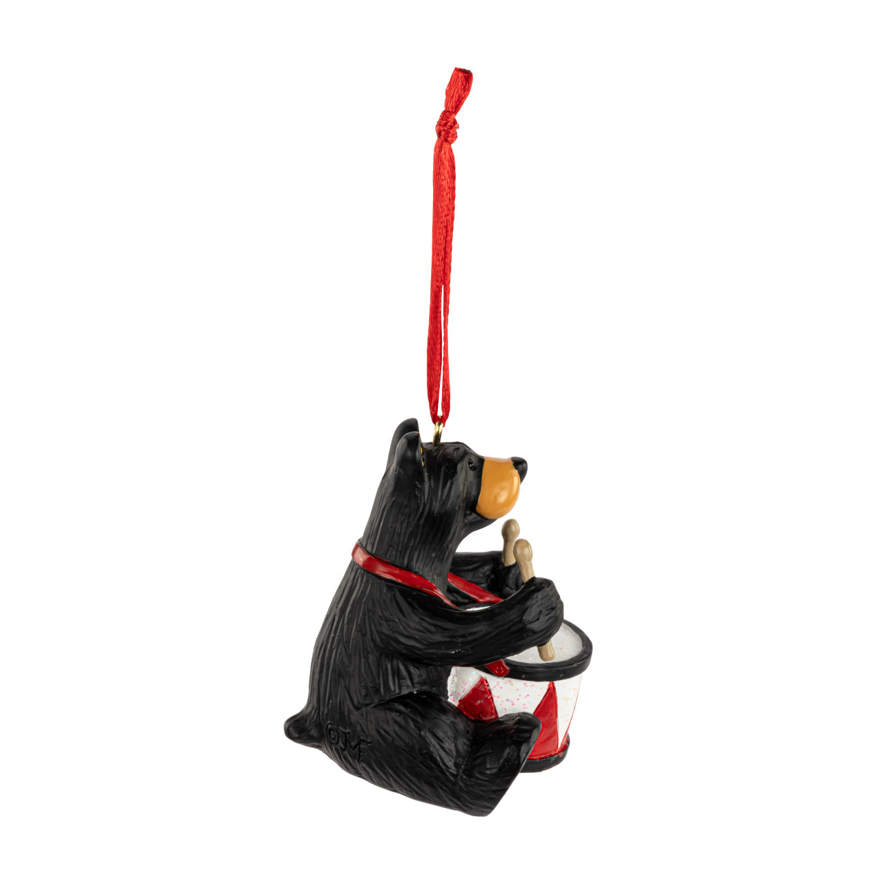 Little Drummer Bear Ornament thumbnail