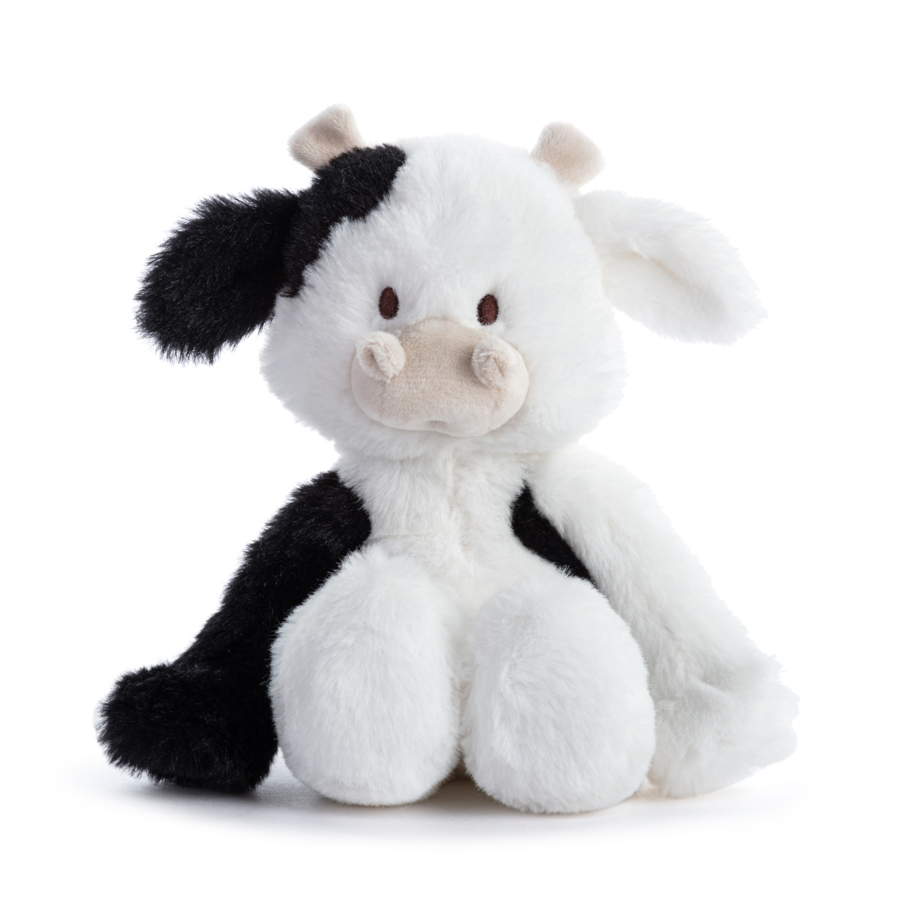 Tinies Black and White Cow - 5in thumbnail