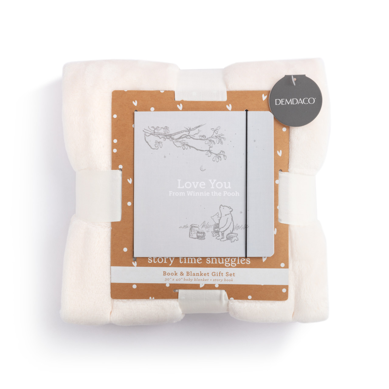 Winnie-the-Pooh Book and Blanket Gift Set - 5x5in thumbnail