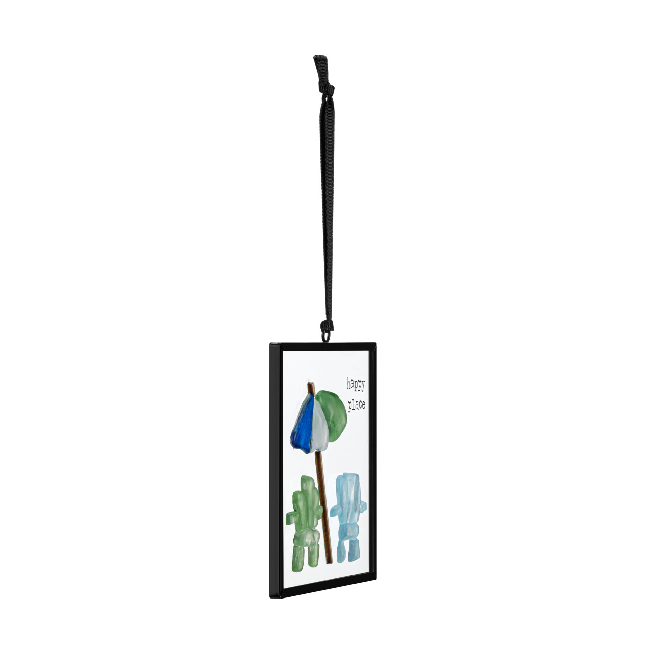 Find Your Happy Place Suncatcher - 3x3in thumbnail