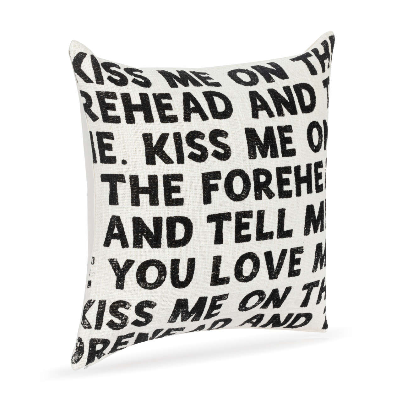 Live From Snack Time Tell Me You Love Me Square Pillow - 18in thumbnail