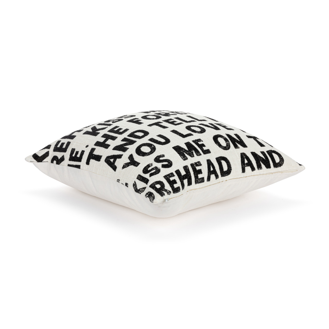 Live From Snack Time Tell Me You Love Me Square Pillow - 18in thumbnail