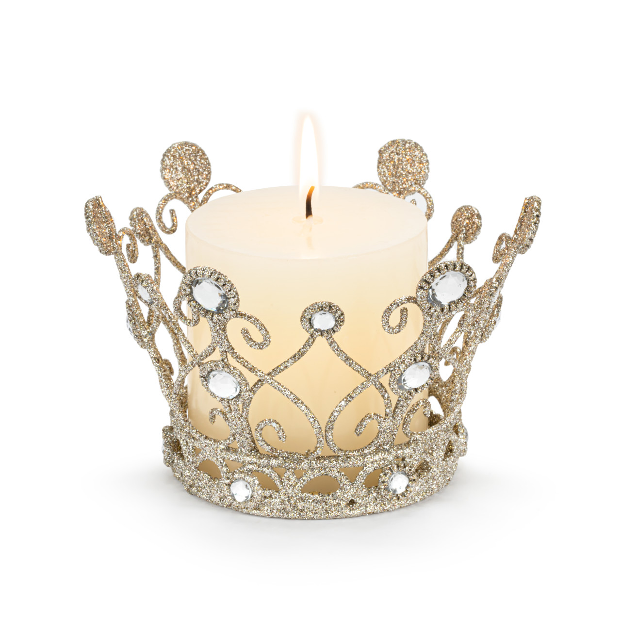 Gilver Glitter Sparkle Candleholder thumbnail