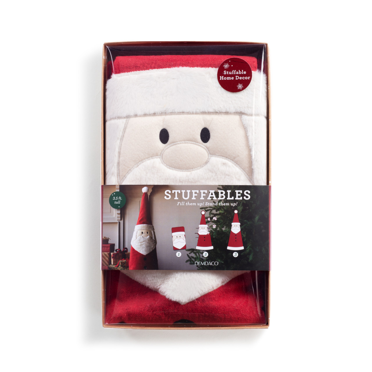 Santa Holiday Fabric Stuffable - 14x42in thumbnail