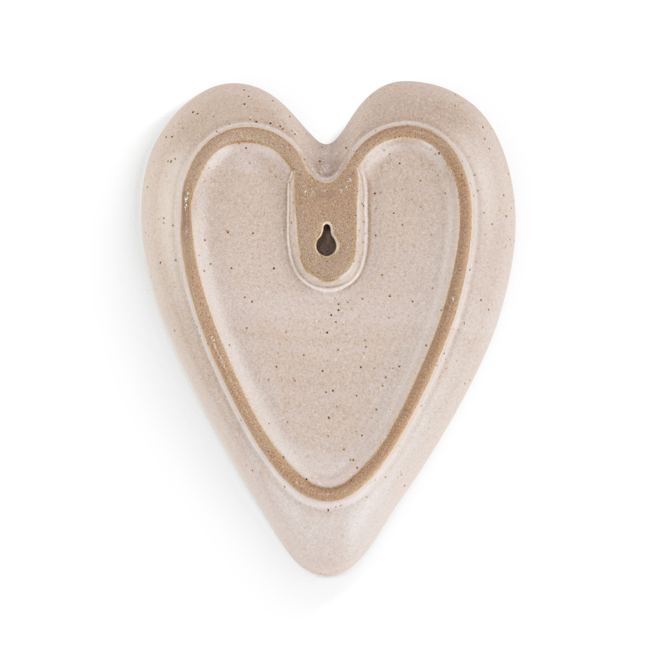 Paw Print Heart Shaped Spoon Rest - 4.5x6.5in thumbnail