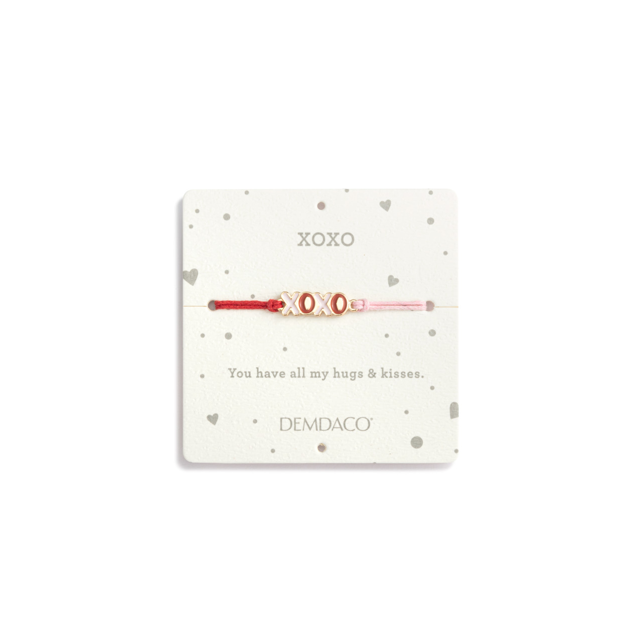 XOXO Cream Bear - 8in thumbnail