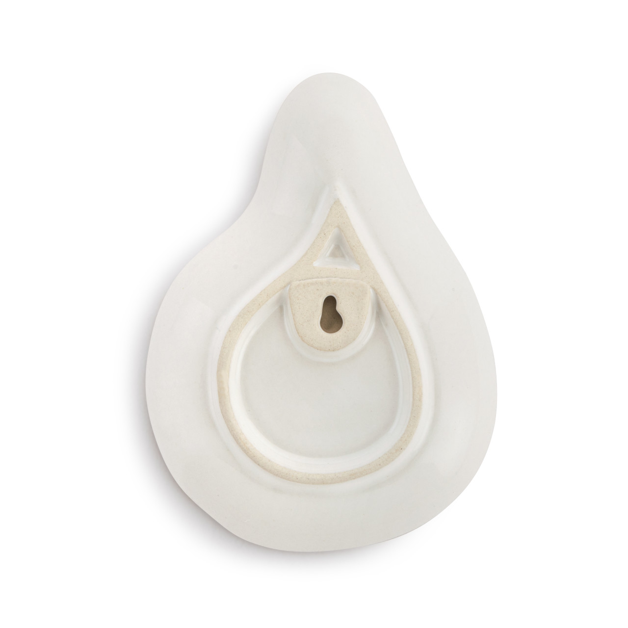 Pear Shaped Ceramic Plate - 5in thumbnail