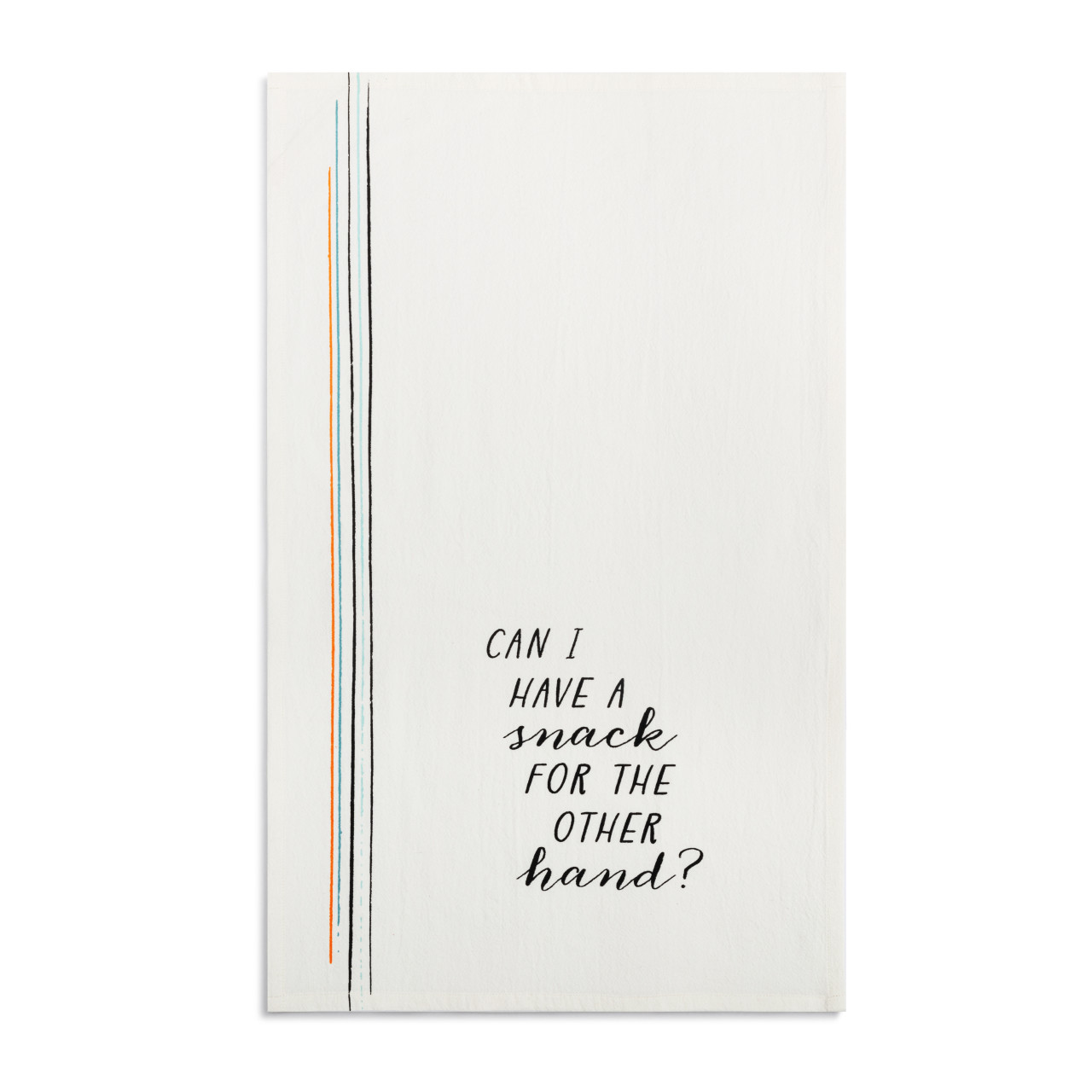 Live From Snack Time Snack for the Other Hand Flour Sack Towel - 17x28in thumbnail