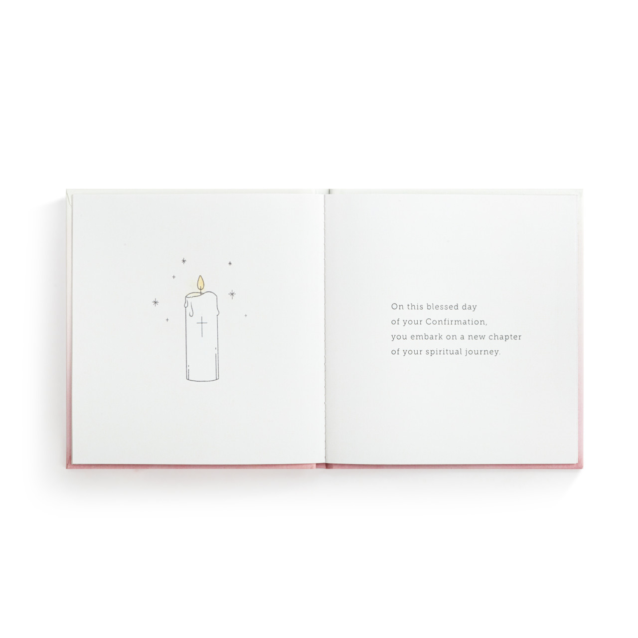 Girl Confirmation Book and Necklace - 5x5in thumbnail