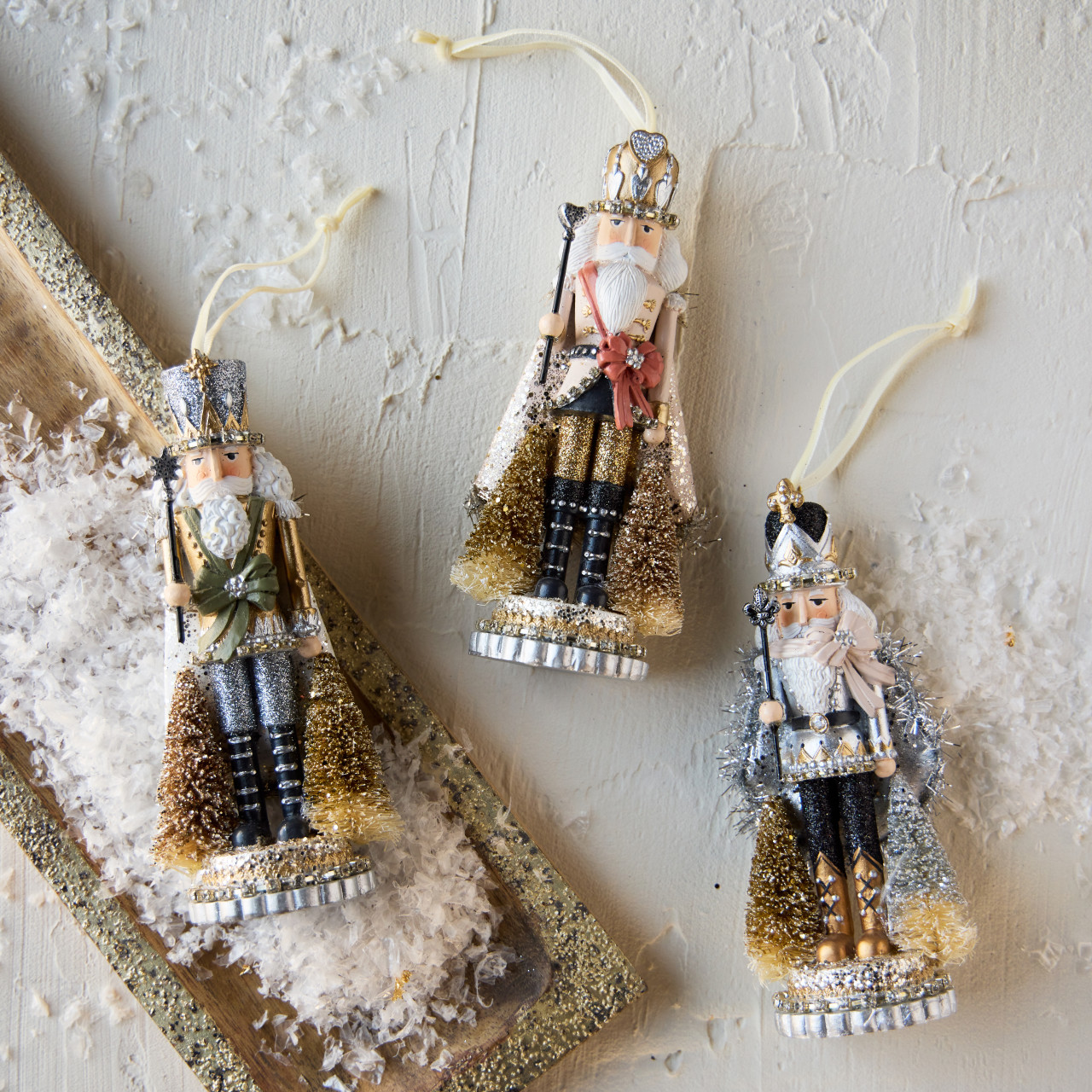 Nutcracker Sparkle & Joy Ornaments - 3 Assorted thumbnail