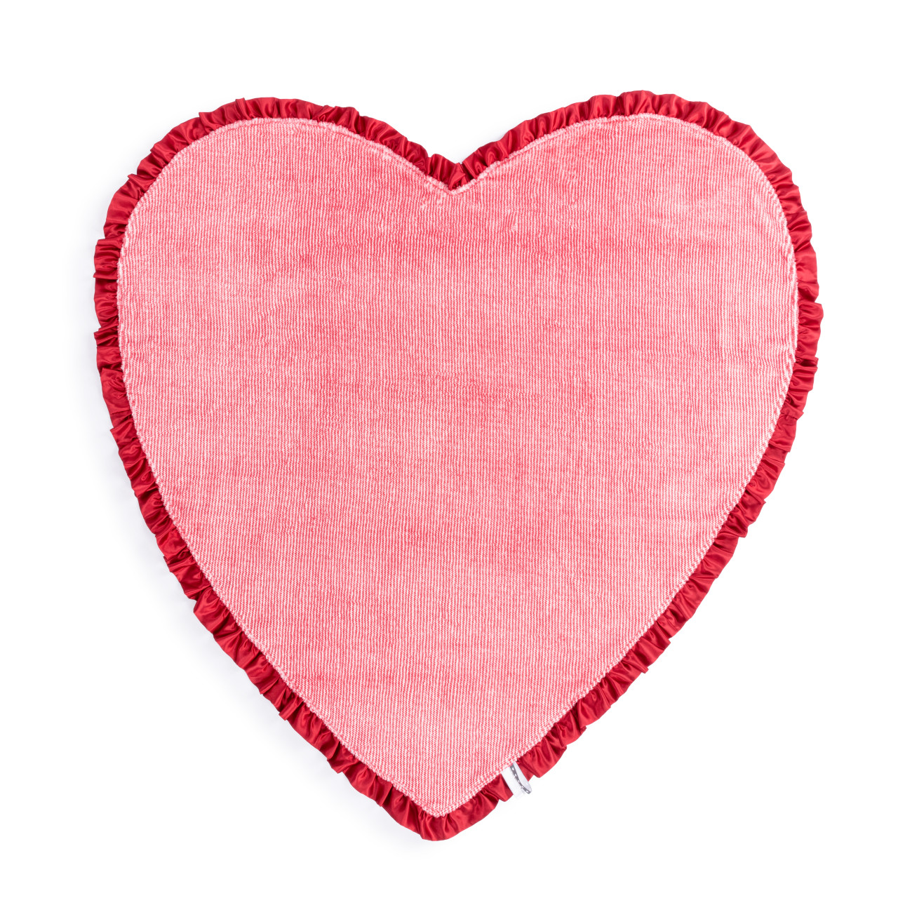 Wrapped in Love Red Heart Shaped Baby Blanket - 43x43in thumbnail