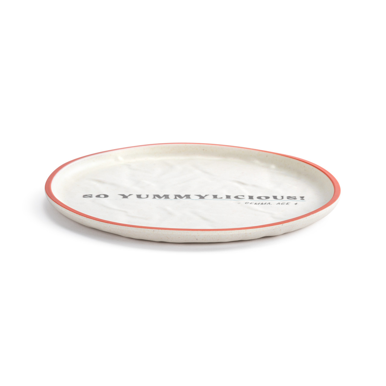 Live From Snack Time So Yummylicious Melamine Plate - 8in thumbnail
