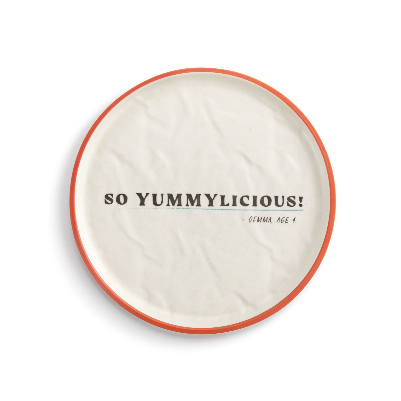 Live From Snack Time So Yummylicious Melamine Plate - 8in thumbnail
