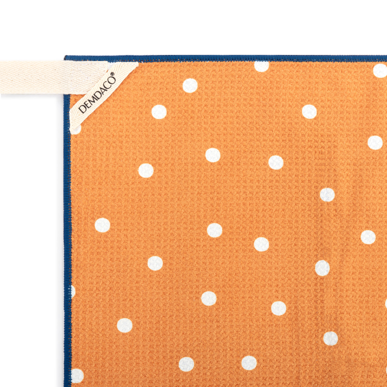 Blue Orange Poppy Absorbent Half Apron - 27x20in thumbnail