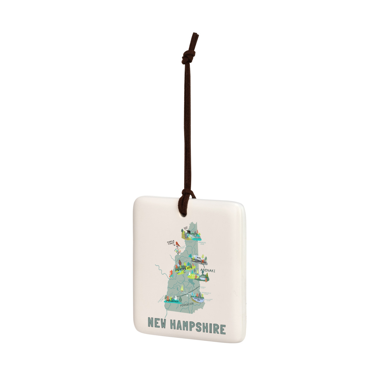 New Hampshire State Magnetic Orn-Bone thumbnail
