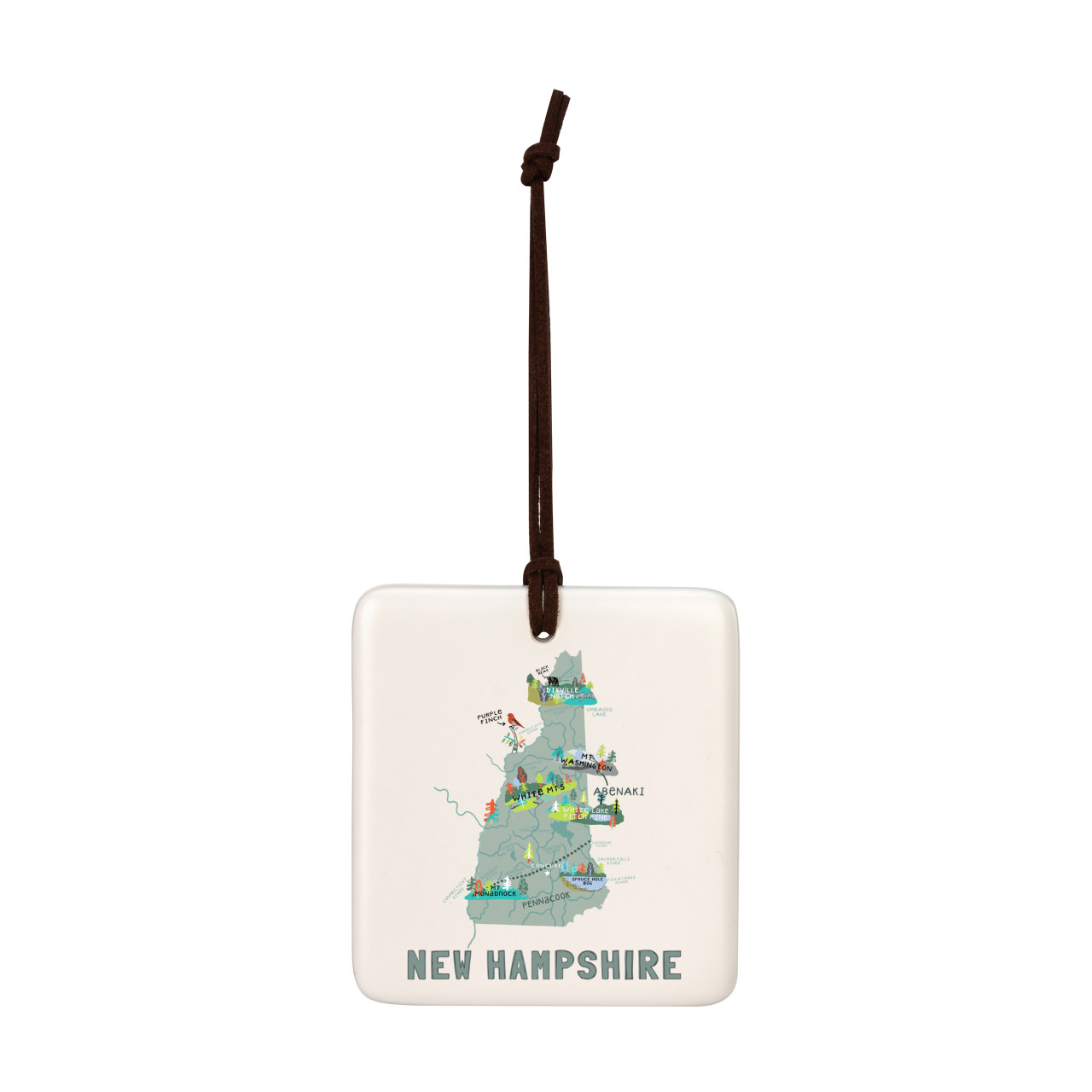 New Hampshire State Magnetic Orn-Bone thumbnail