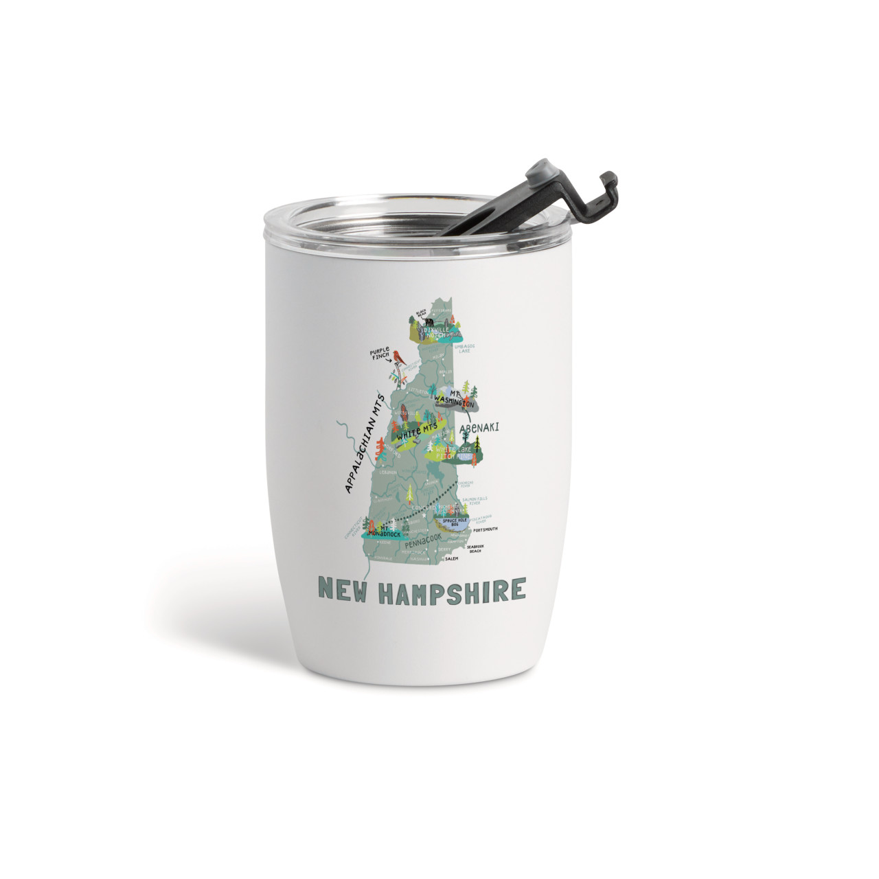 New Hampshire State WineTmblr-White12oz thumbnail