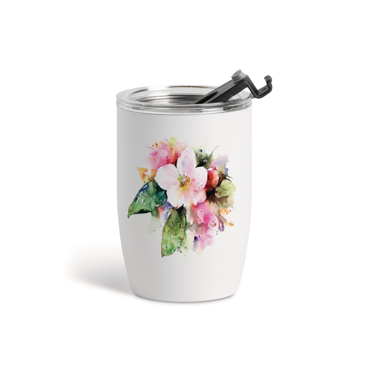 Apple Blossom Wine Tumbler-White12oz thumbnail