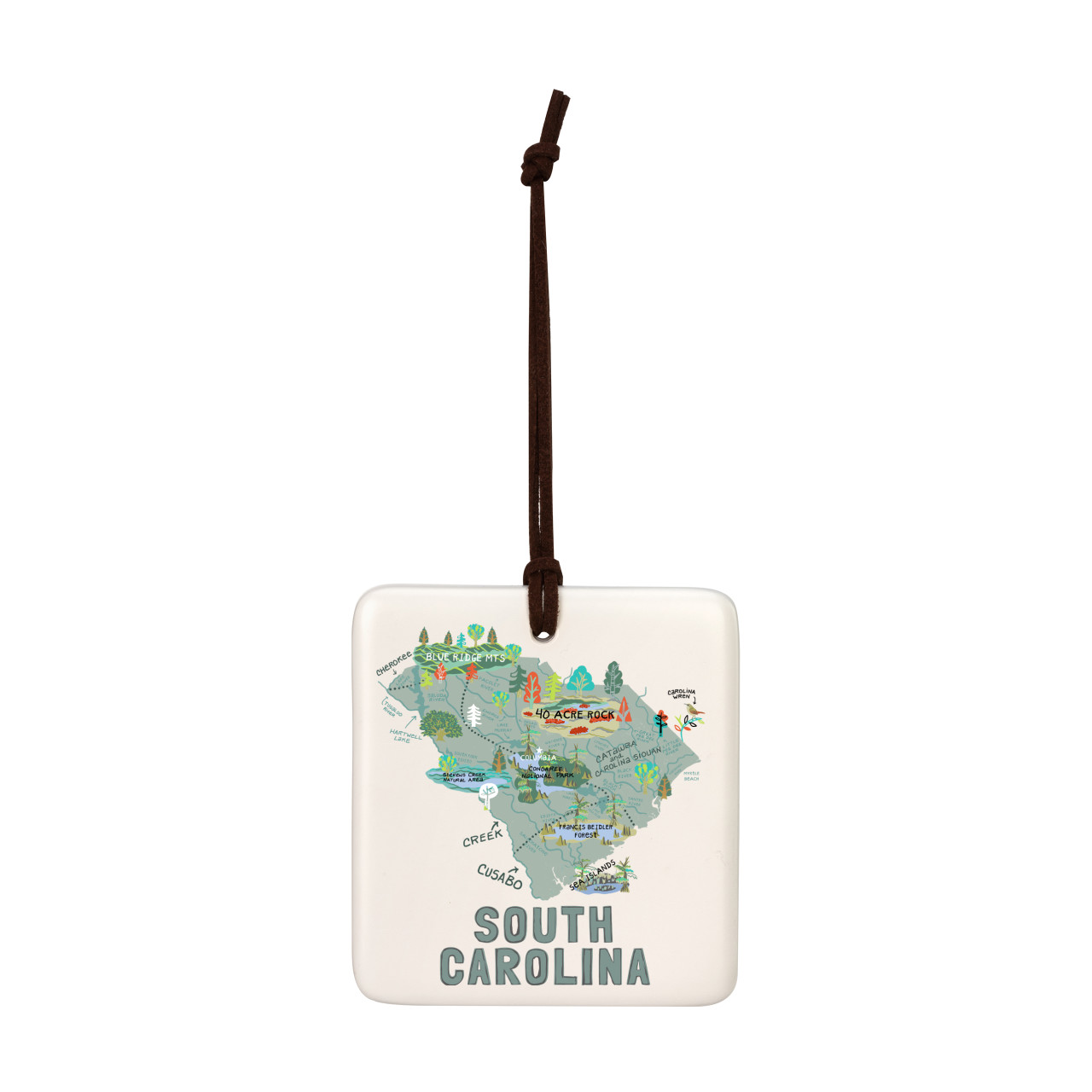 South Carolina State Magnetic Orn-Bone thumbnail
