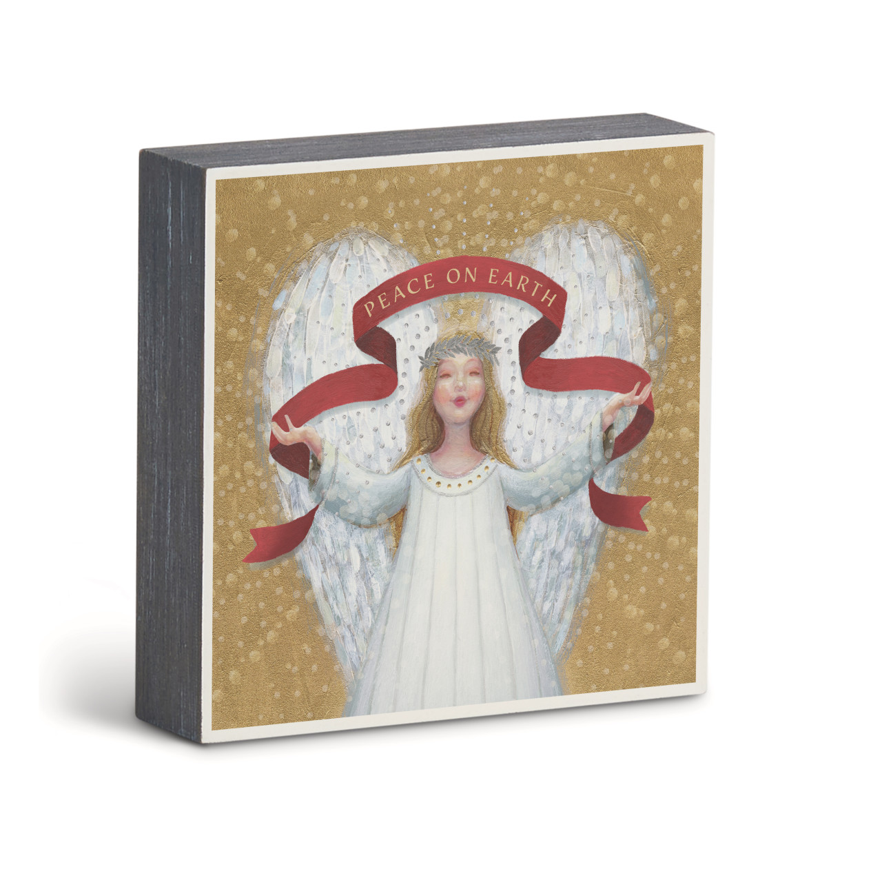 Guardian Angel Peace on Earth Wall Art 6"sq thumbnail