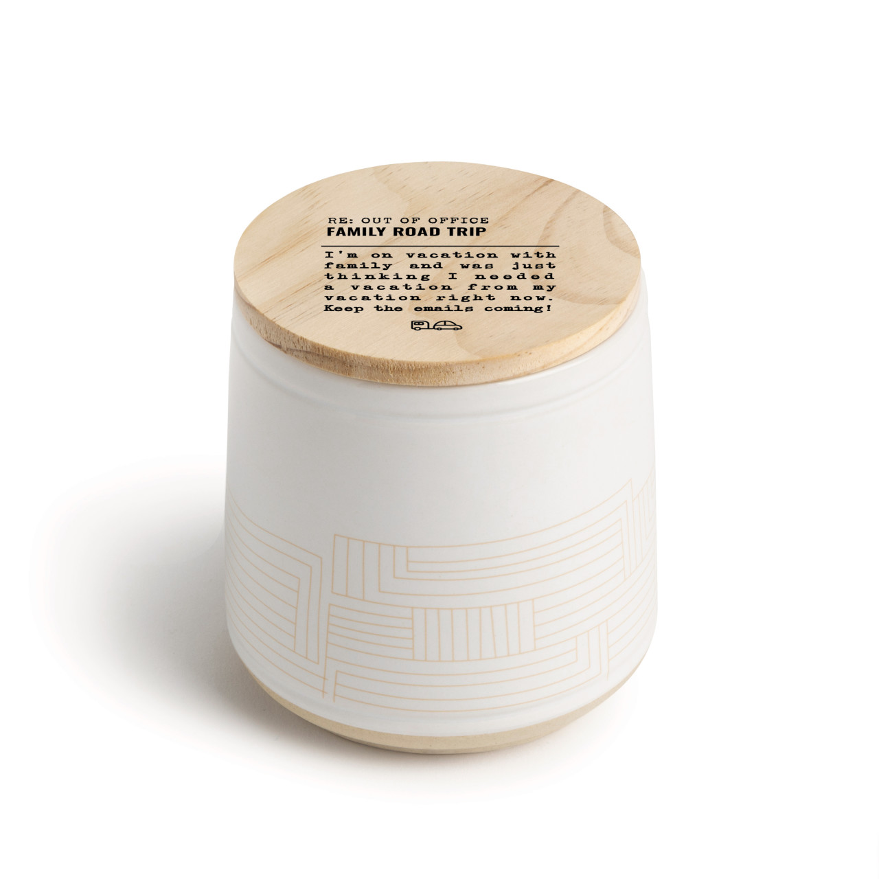 Family Road Trip Ceramic Candle - 8oz thumbnail
