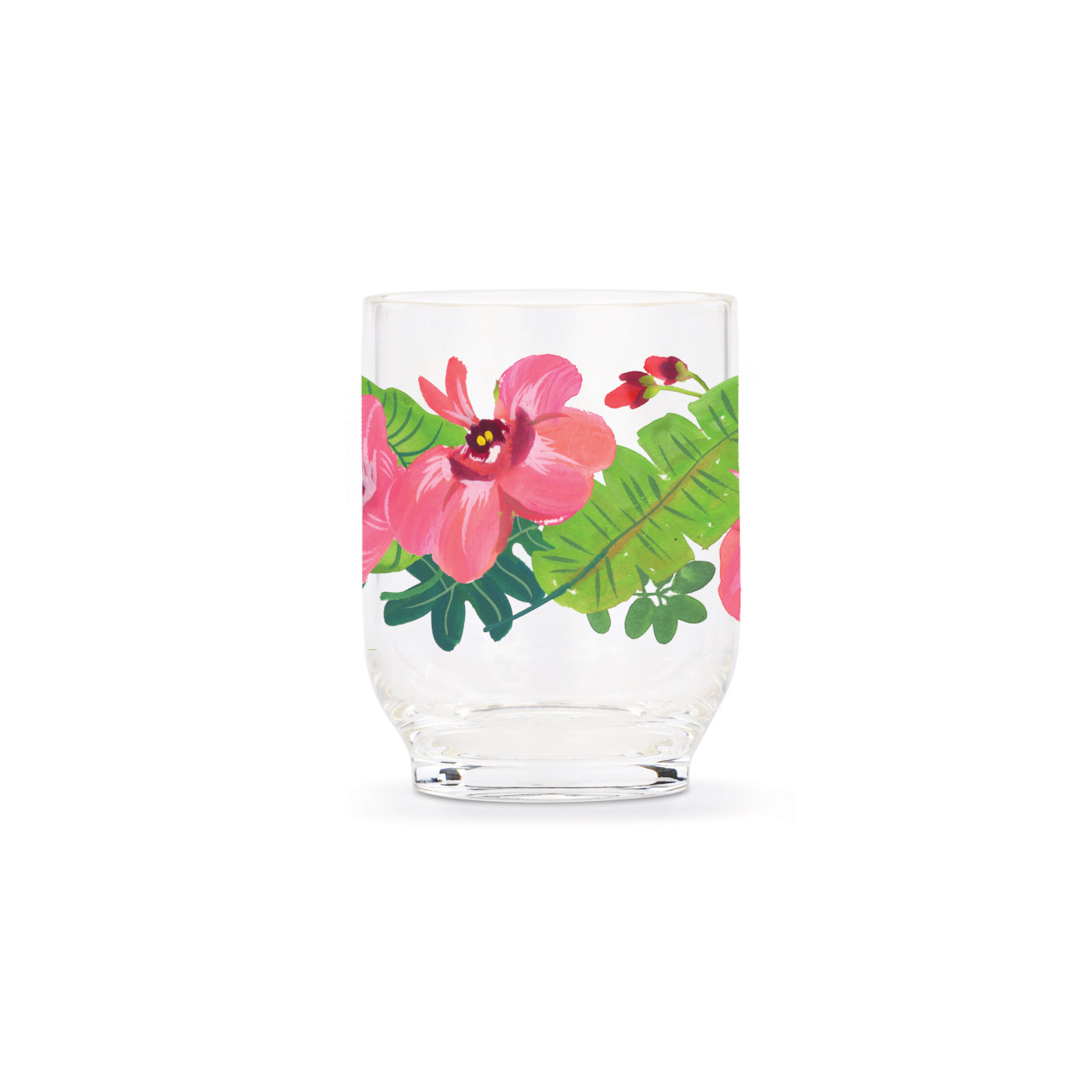 Tropical Floral Acrylic Tumbler - 14 oz thumbnail