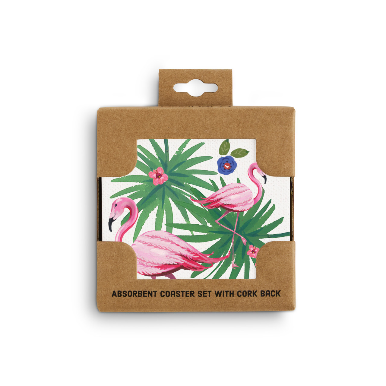 Flamingos Coasters - Set of 4 thumbnail