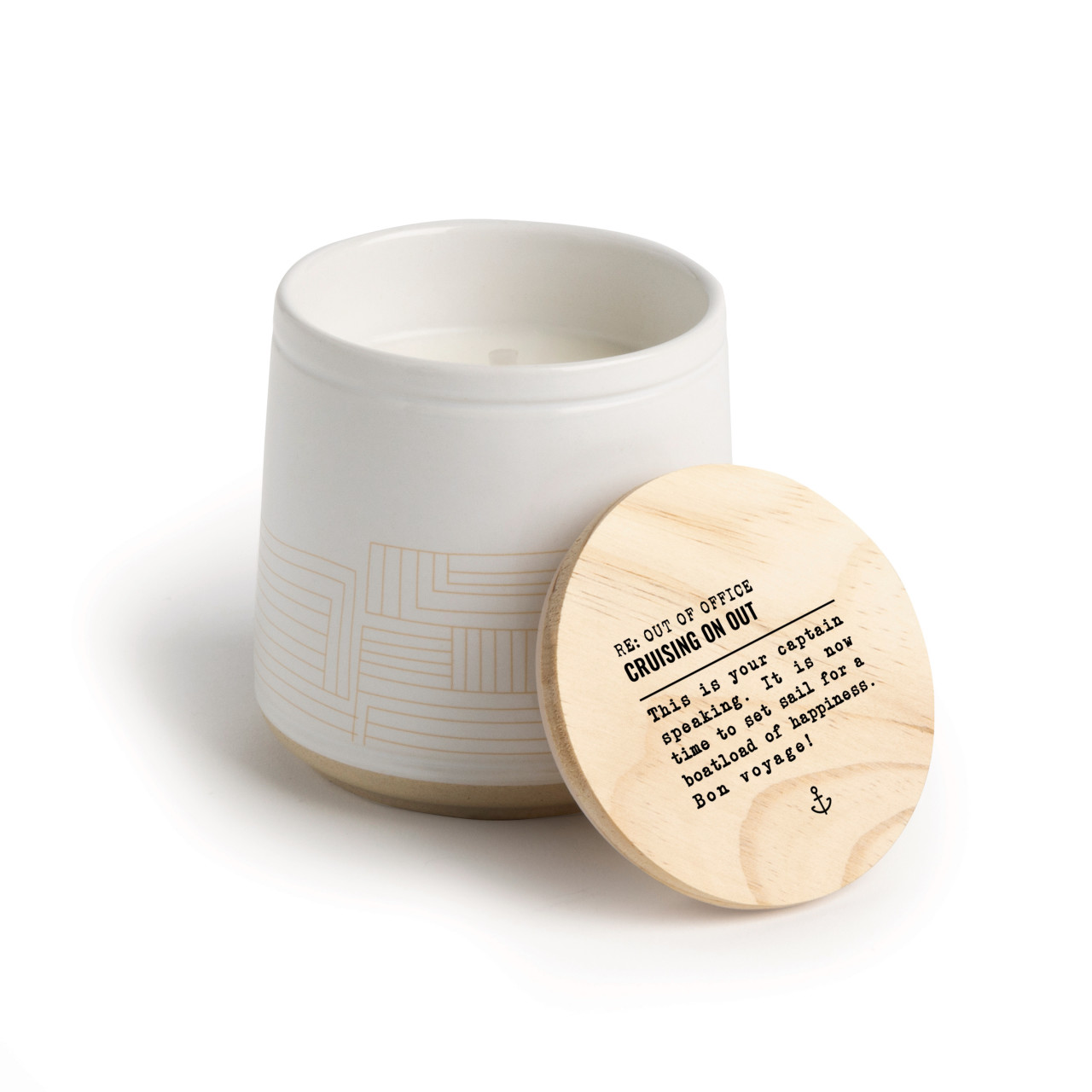 Cruising on Out Ceramic Candle - 8oz thumbnail
