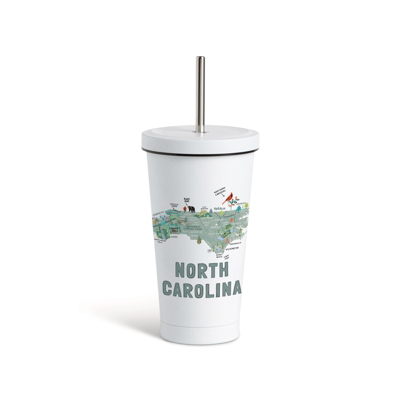 NorthCarolinaState TmblrwStraw-White16oz thumbnail