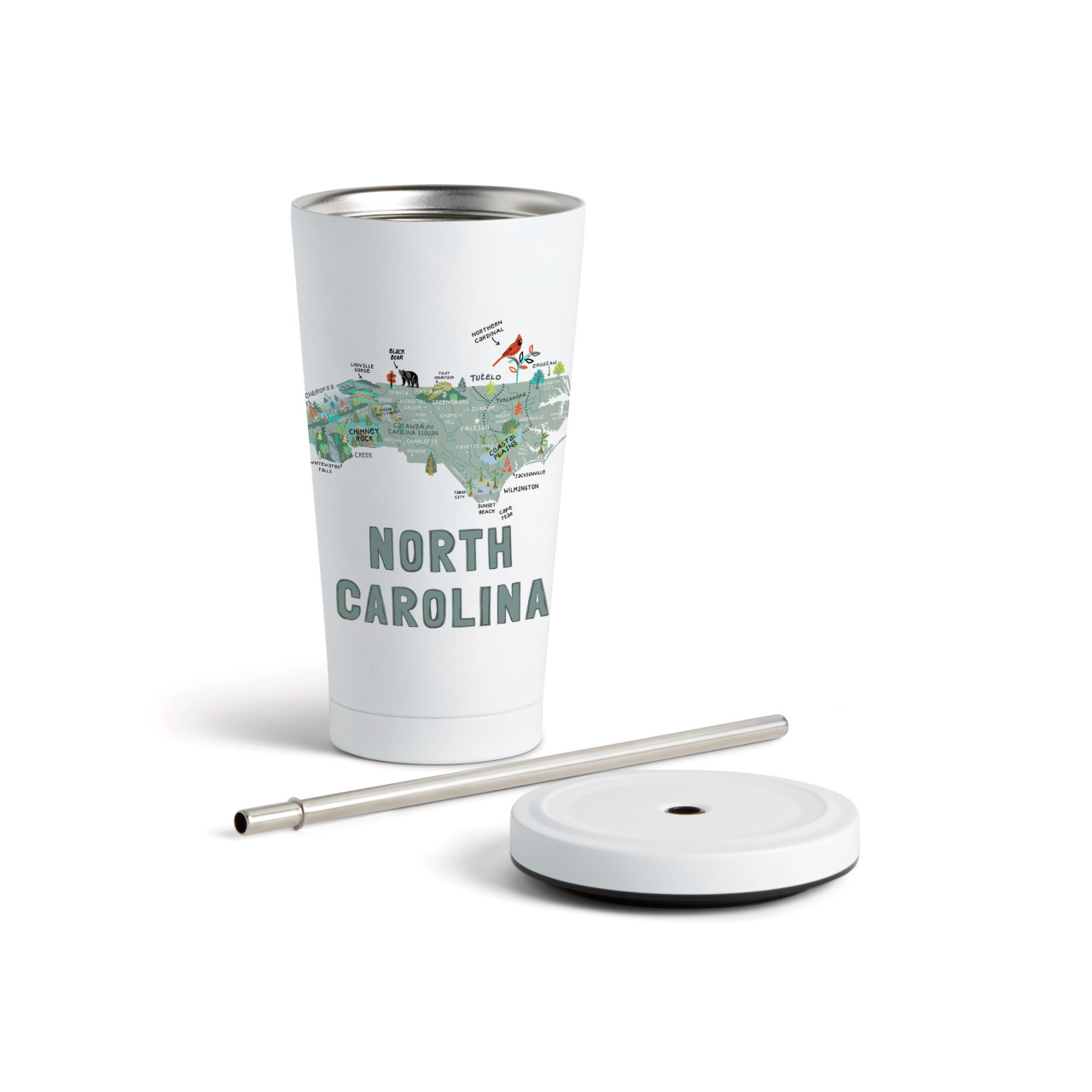 NorthCarolinaState TmblrwStraw-White16oz thumbnail