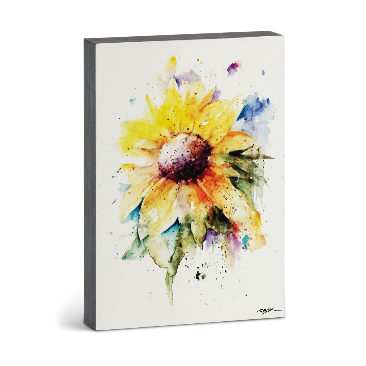 Sunflower Wall Art - 12x8 thumbnail
