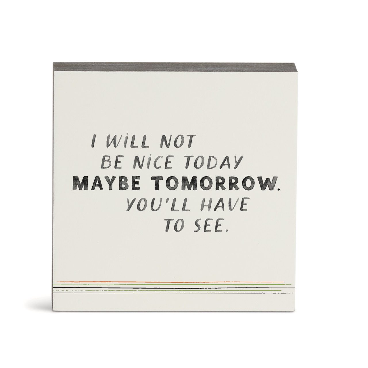 Maybe Tomorrow Wall Art - 6"sq thumbnail