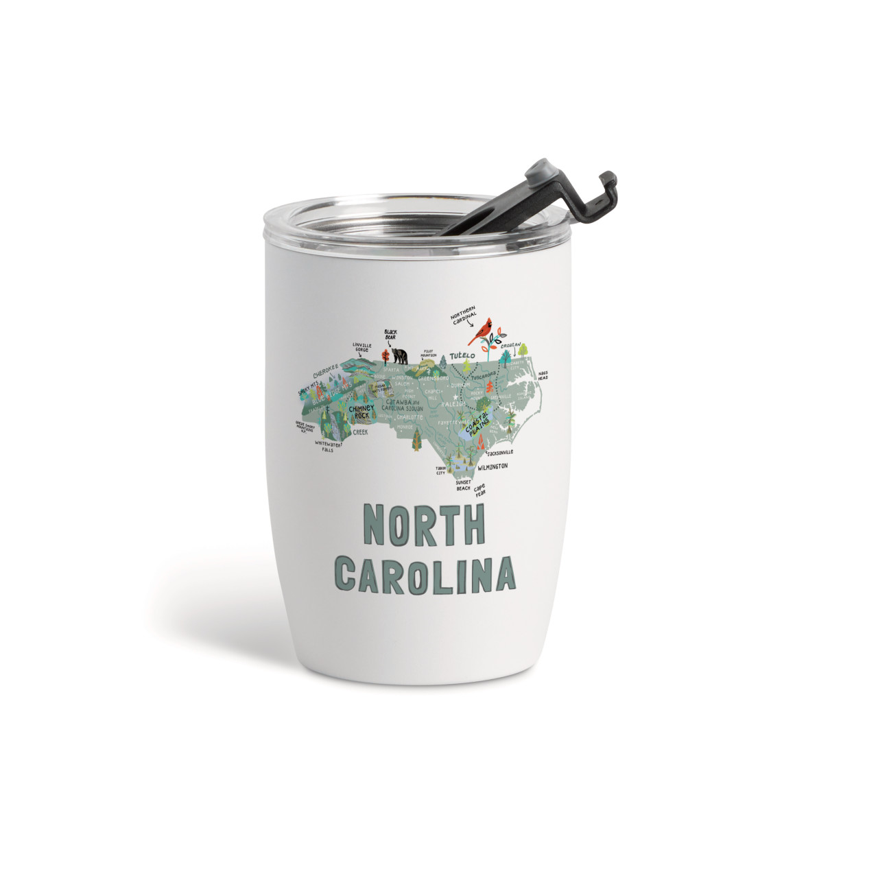 North Carolina State WineTmblr-White12oz thumbnail