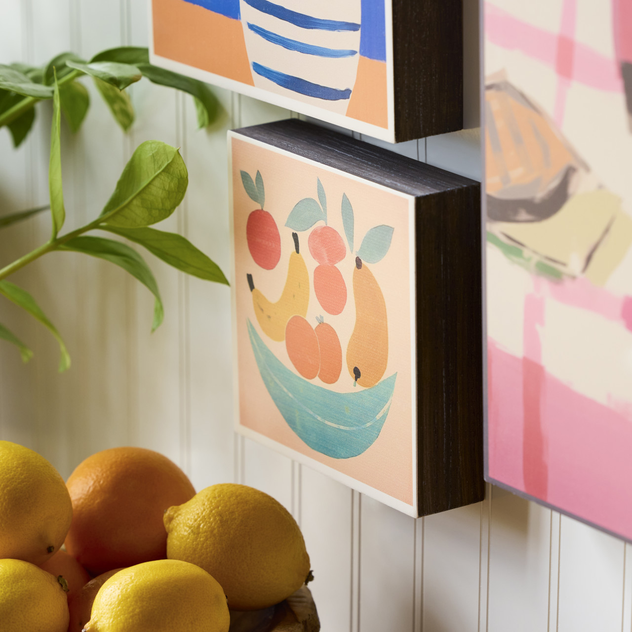 Fruit Bowl Wall Art - 6"sq. thumbnail
