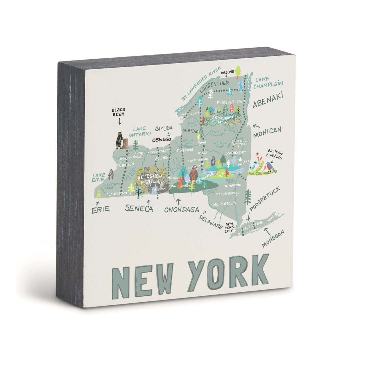 New York State Wall Art - 6"sq thumbnail