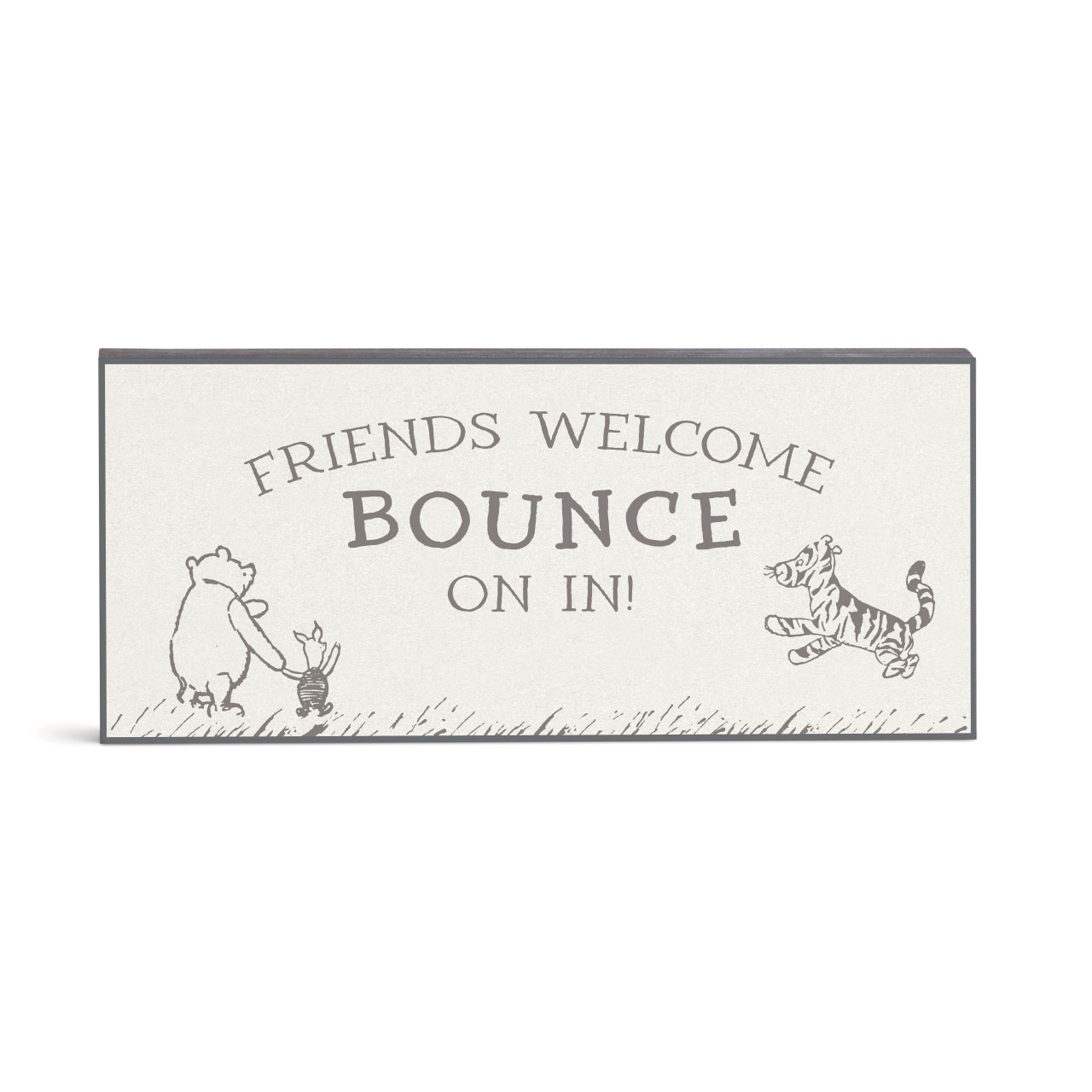 Friends Welcome Wall Art - 18x8 thumbnail