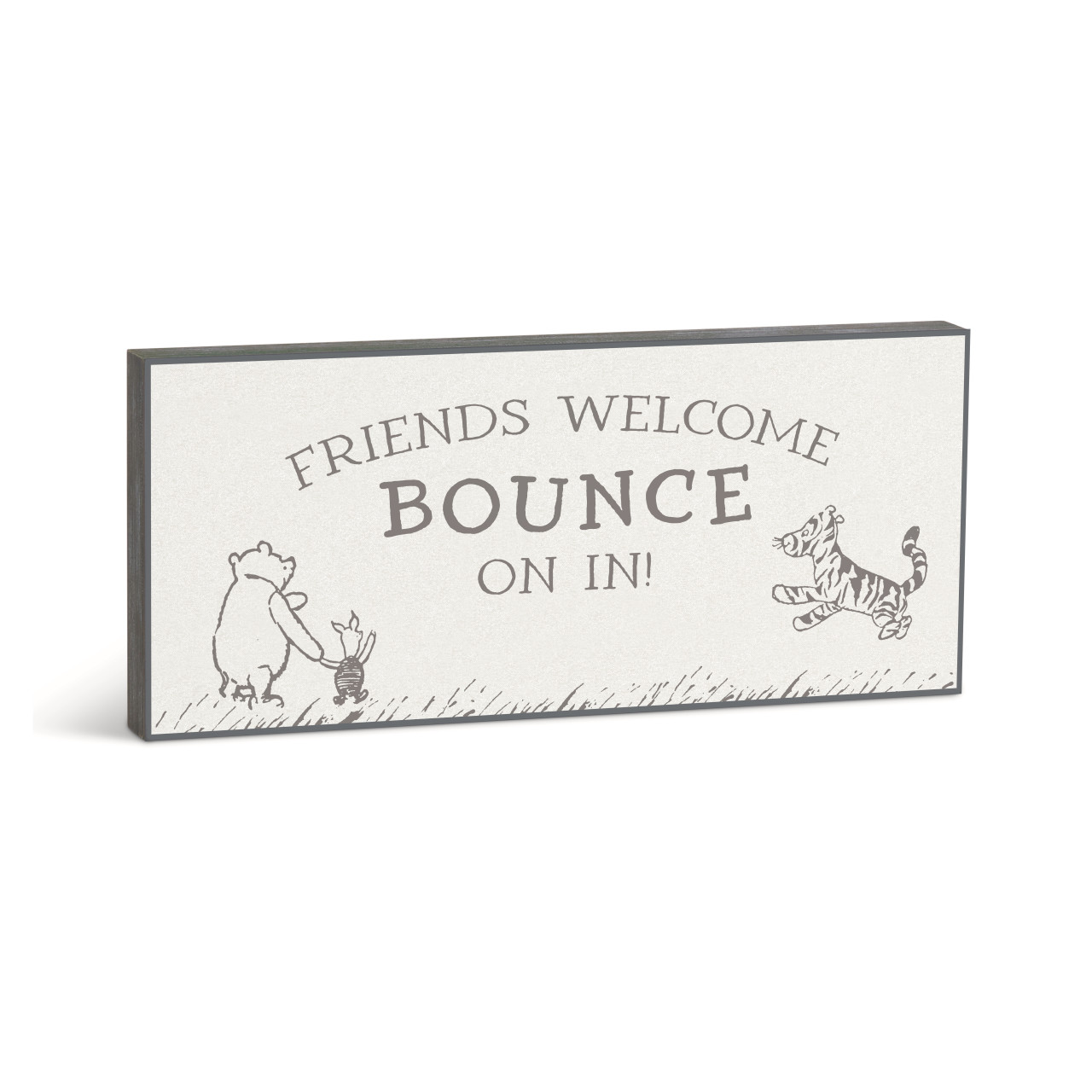 Friends Welcome Wall Art - 18x8 thumbnail