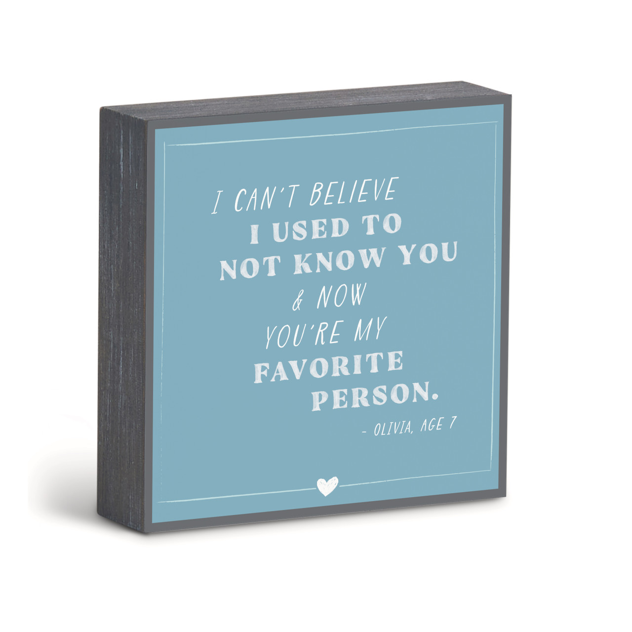 My Favorite Person Wall Art - 6"sq thumbnail