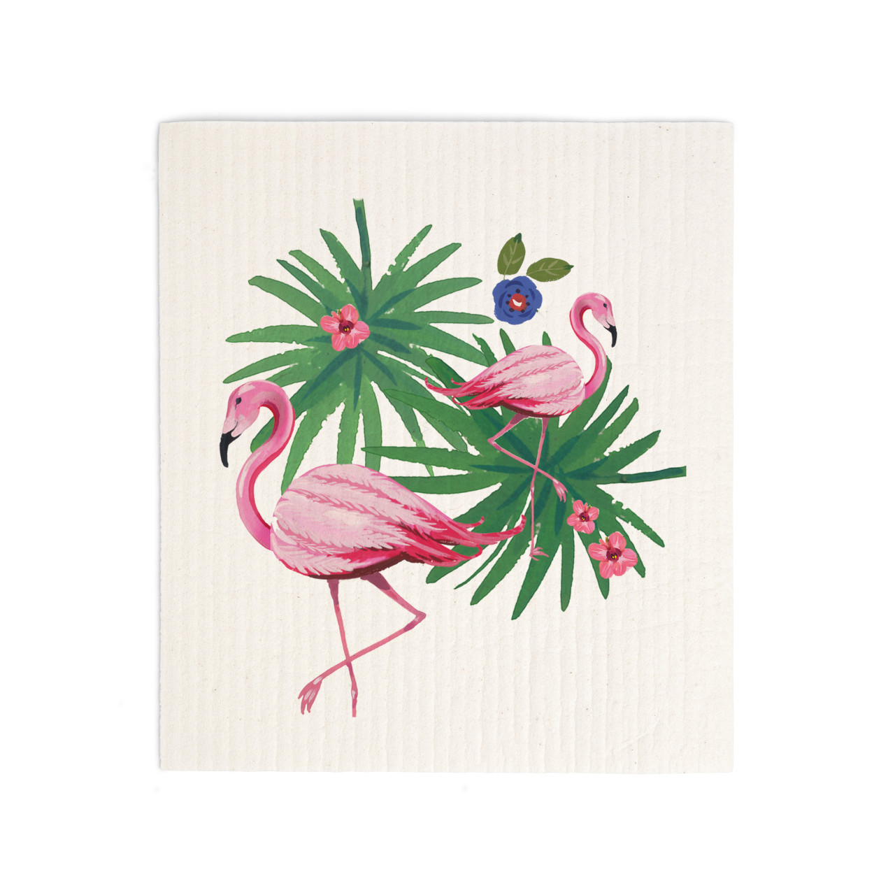 Flamingos Biodegradable Dish Cloth thumbnail