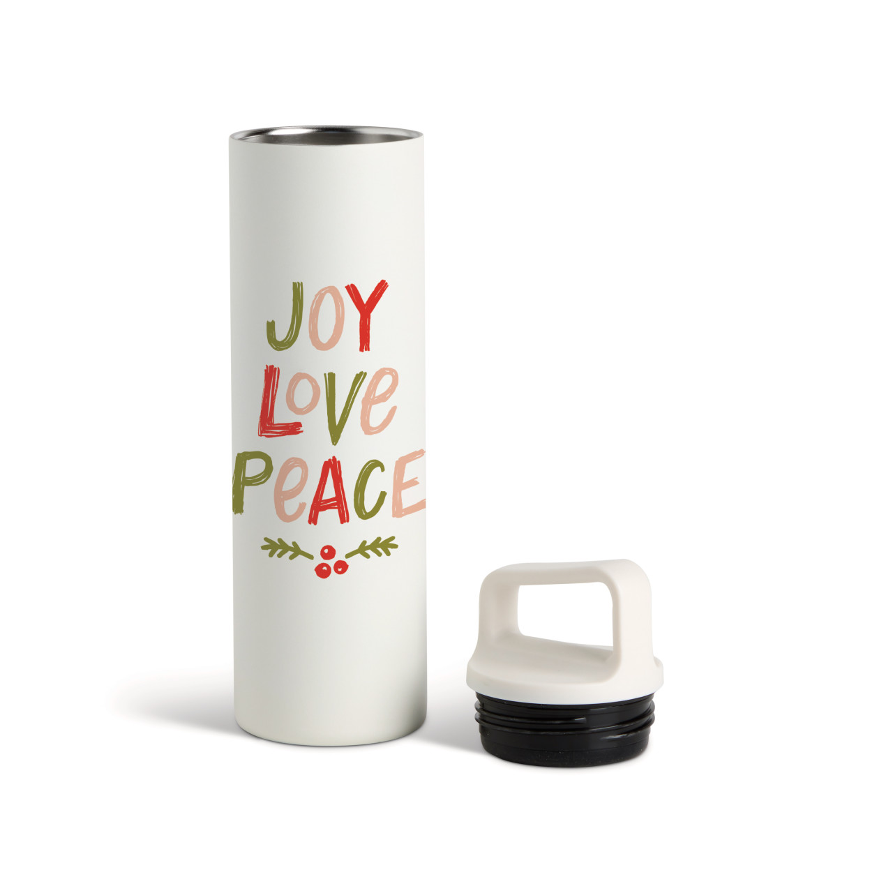 Joy Water Bottle - White 20 oz thumbnail