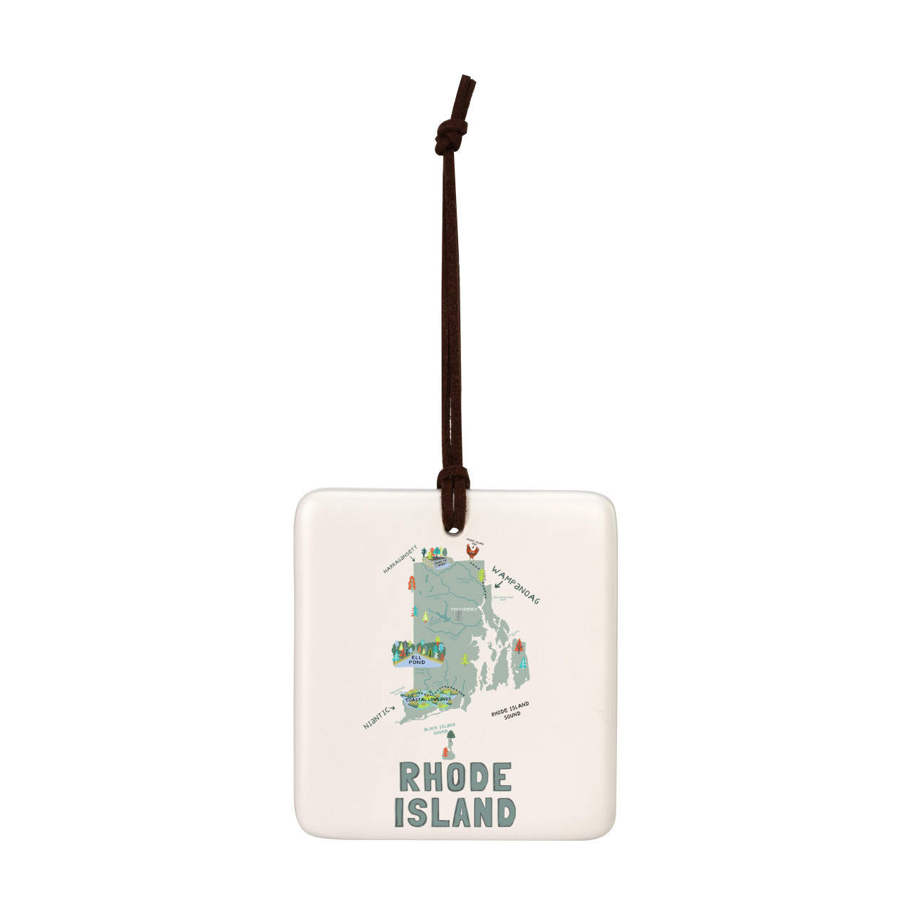 Rhode Island State Magnetic Orn-Bone thumbnail