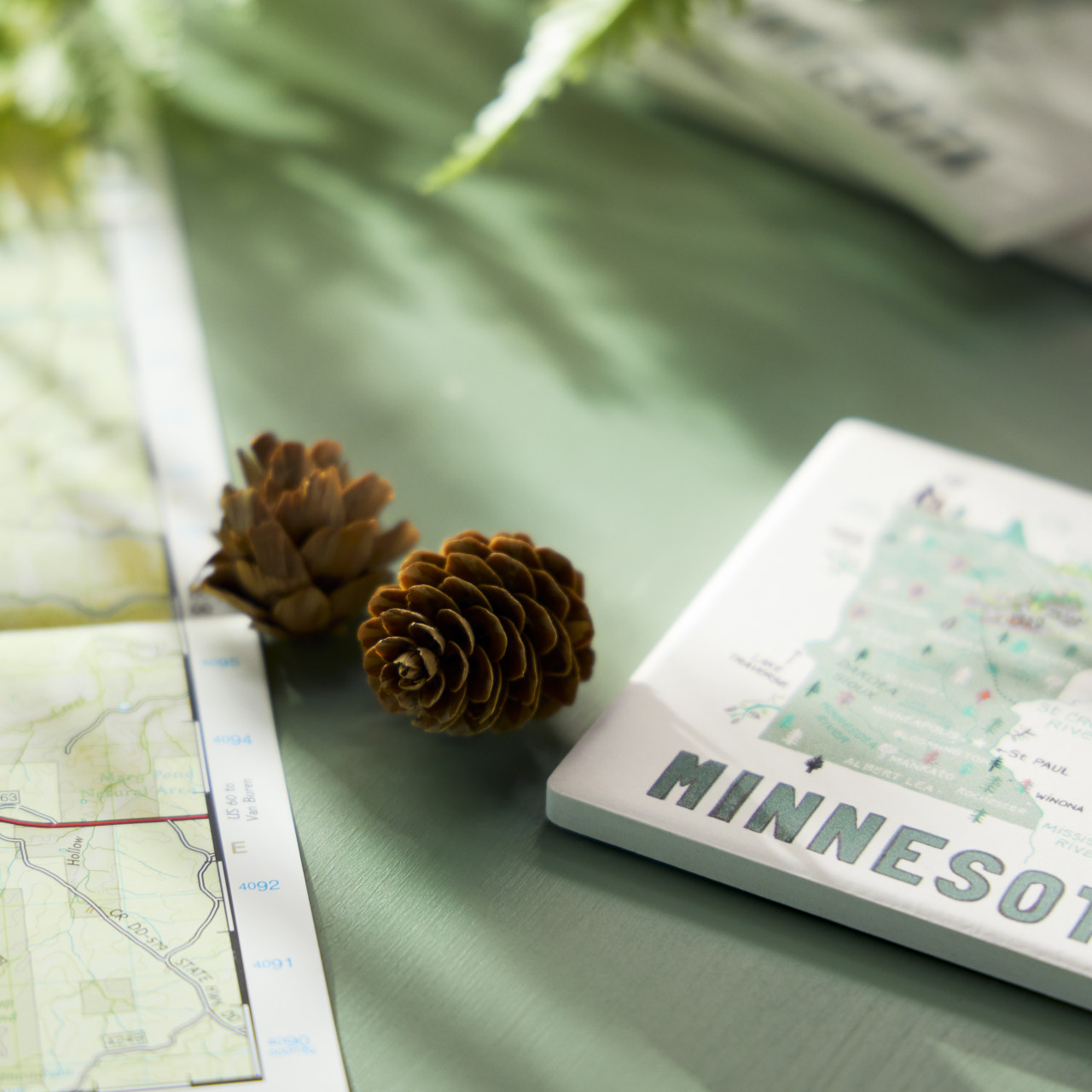 Minnesota State Coasters - Set of 4 thumbnail