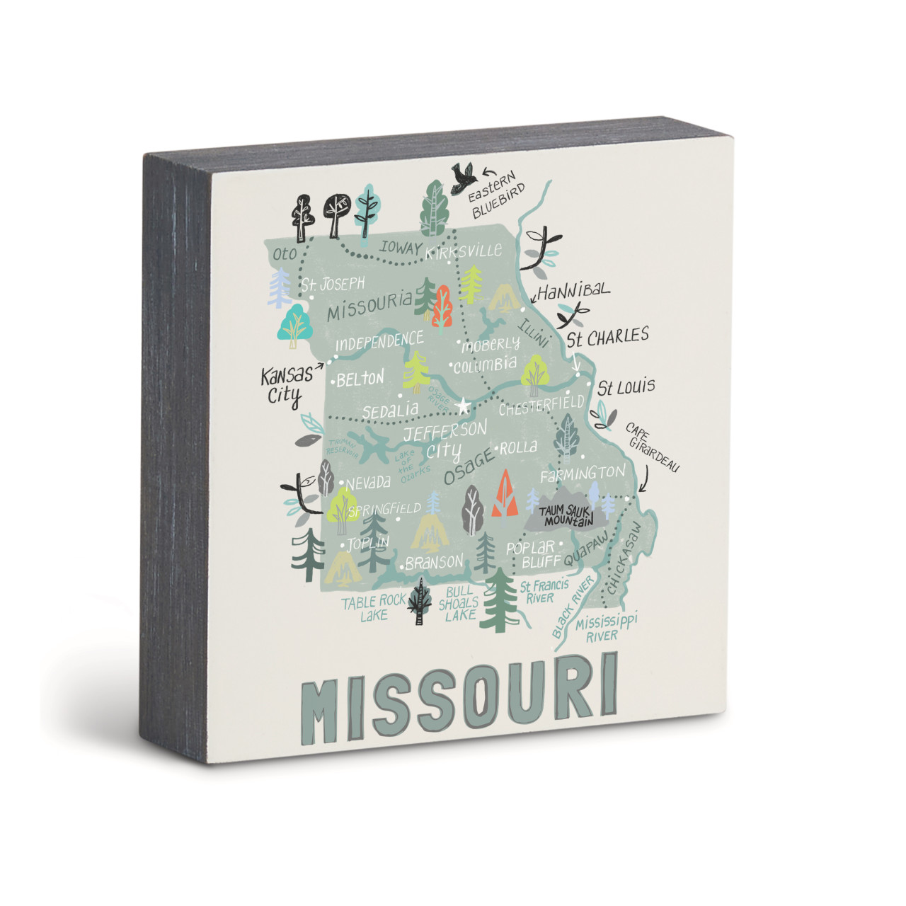 Missouri State Wall Art - 6"sq thumbnail