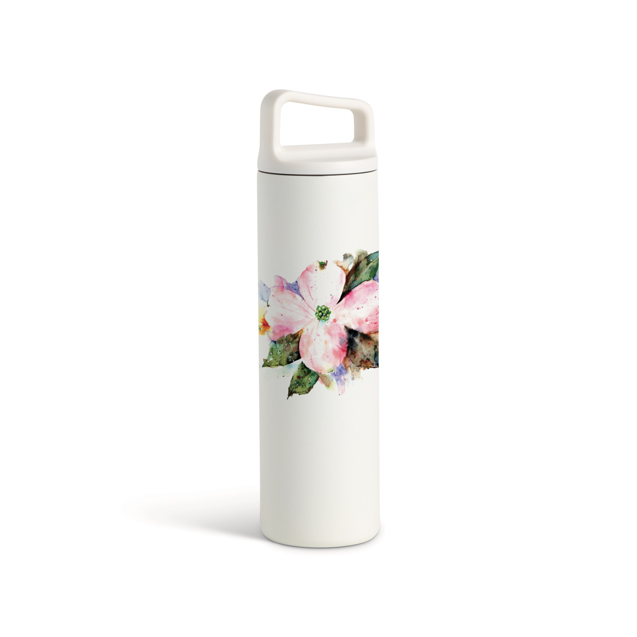 AmericanDogwood Water Bottle-White20oz thumbnail