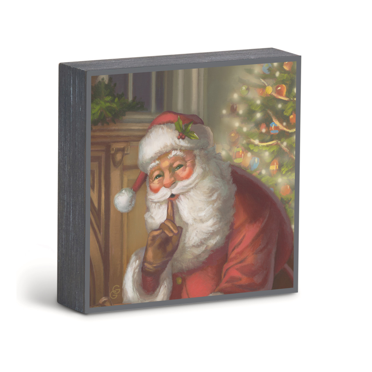 Twas the Night Before Christmas Wall Art 6"sq thumbnail
